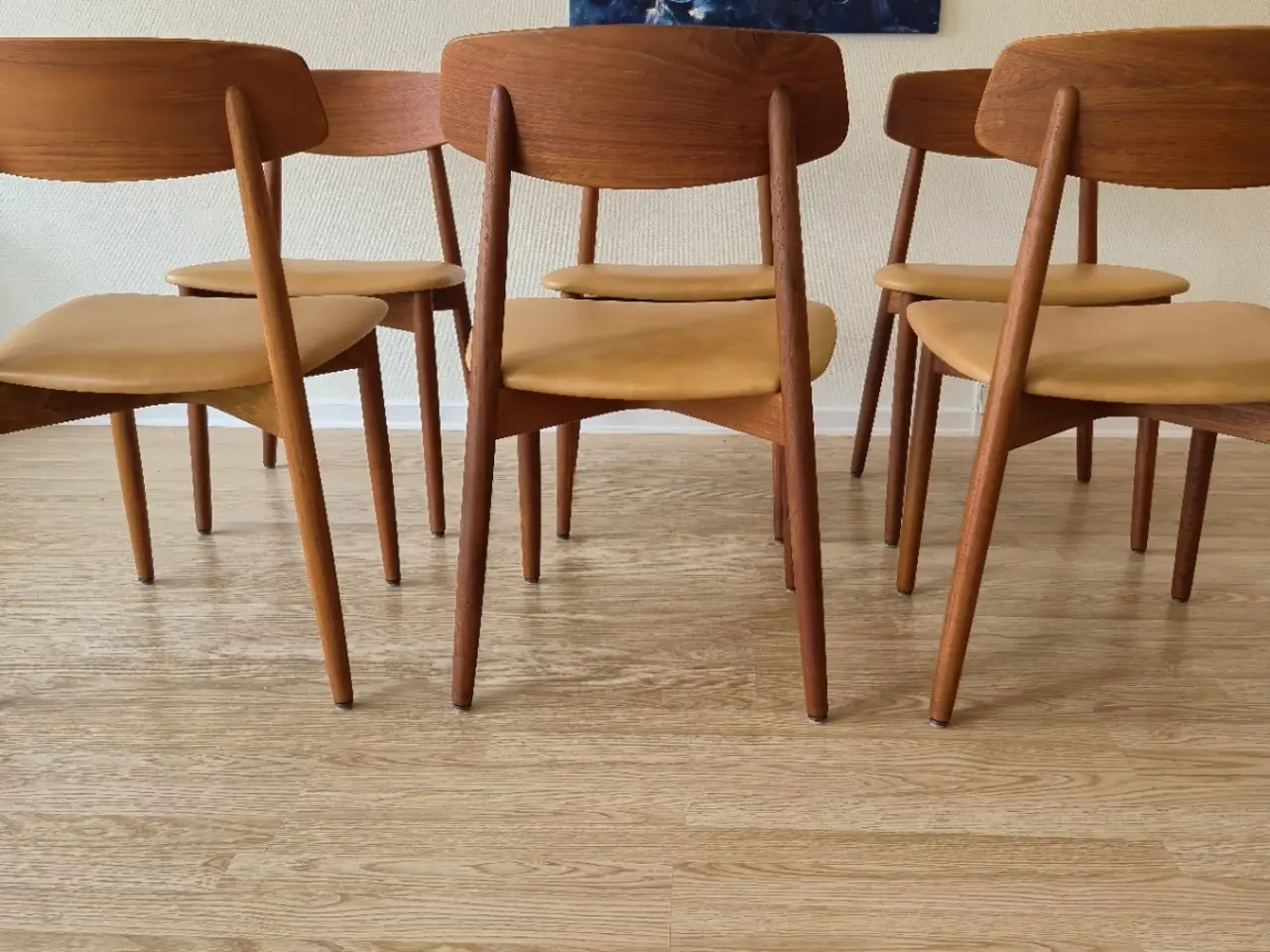 Billede 4 - 6 Harry Østergaard teak stole