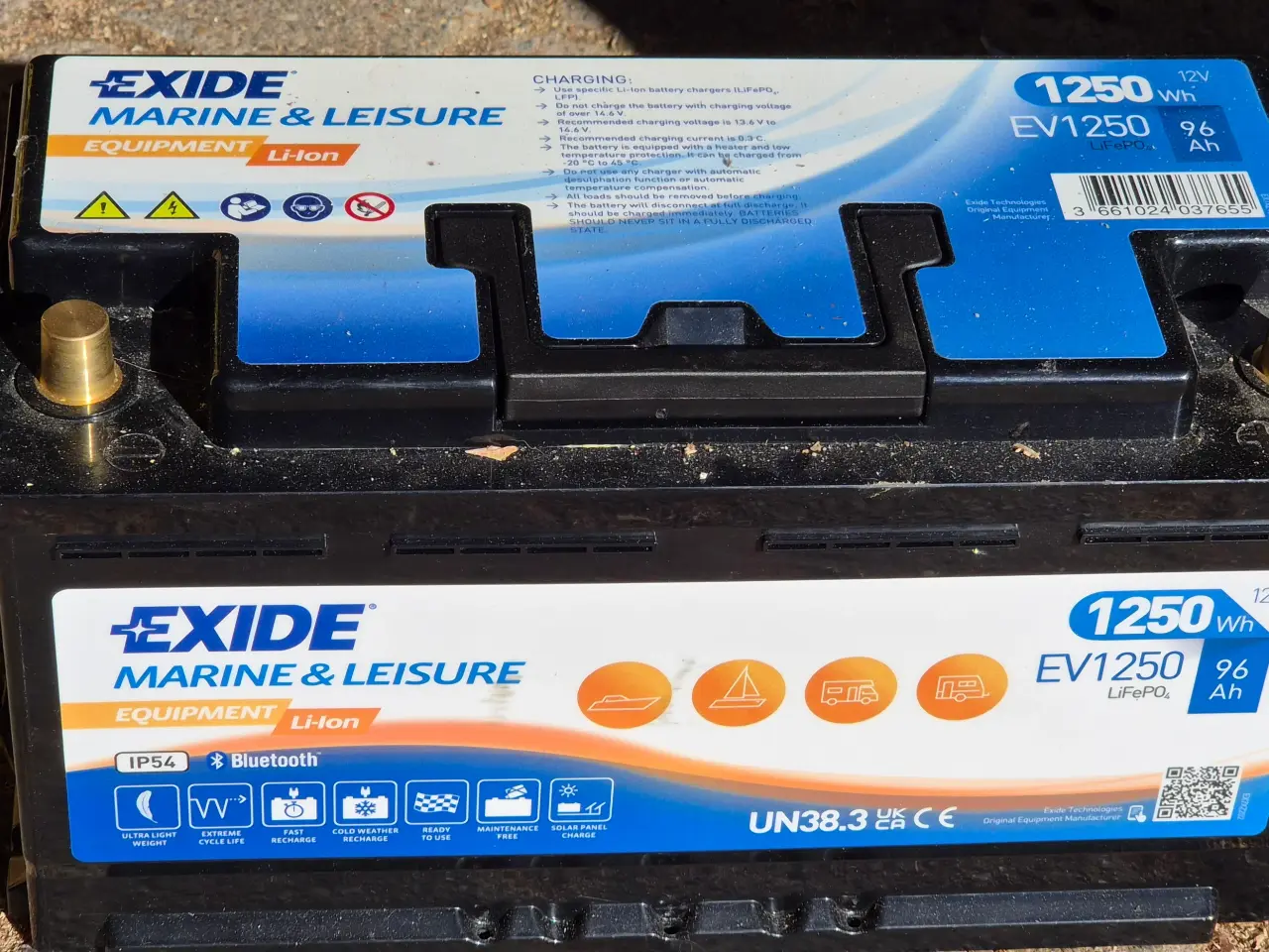 Billede 2 - 2 stk lithium batterier sælges.