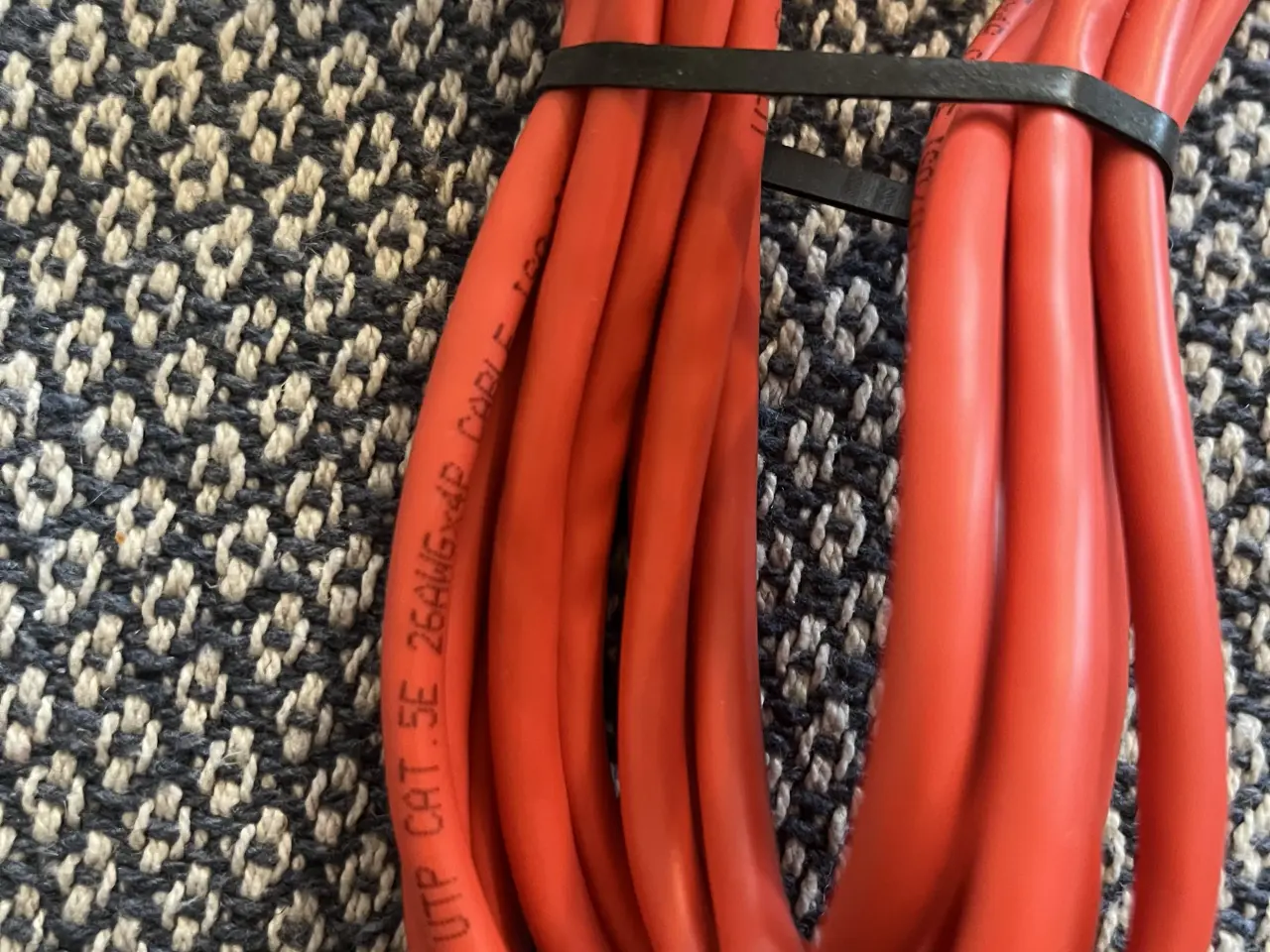 Billede 4 - Netværkskabel ethernetkabel 3 m rød CAT 5E