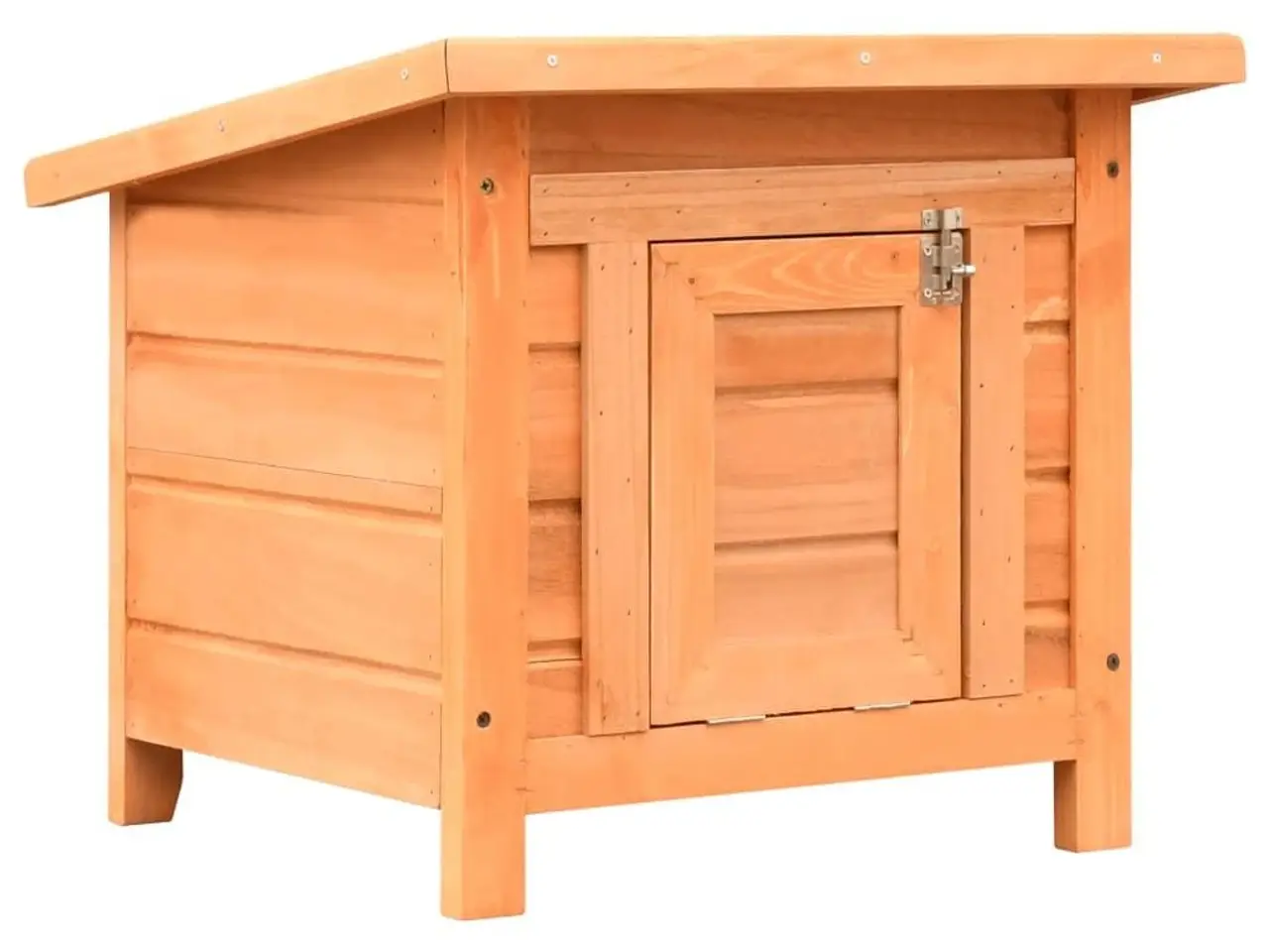 Billede 5 - Udendørs kattehus 50 x 46 x 43,5 cm - brun/grøn