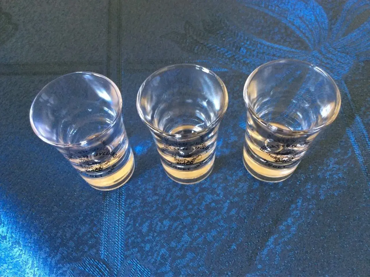 Billede 4 -  3 snapseglas fra fregatten Jylland