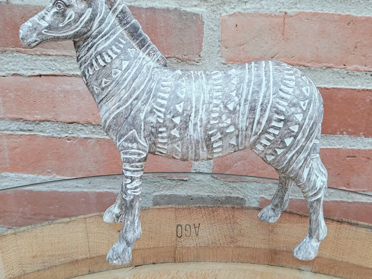 Billede 2 - Dekorativ zebra figur