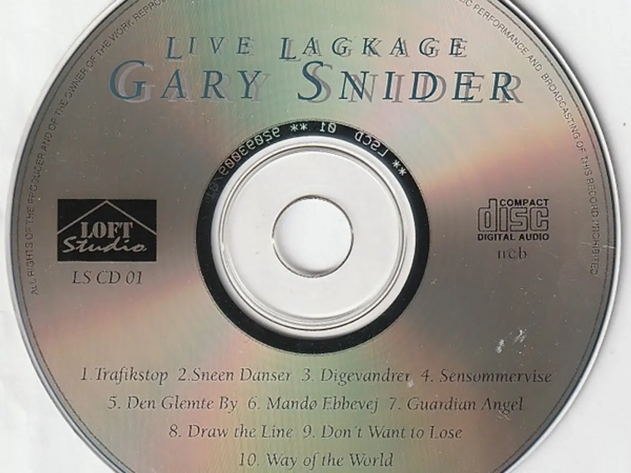 Billede 6 - Gary Snider – Live Lagkage – CD