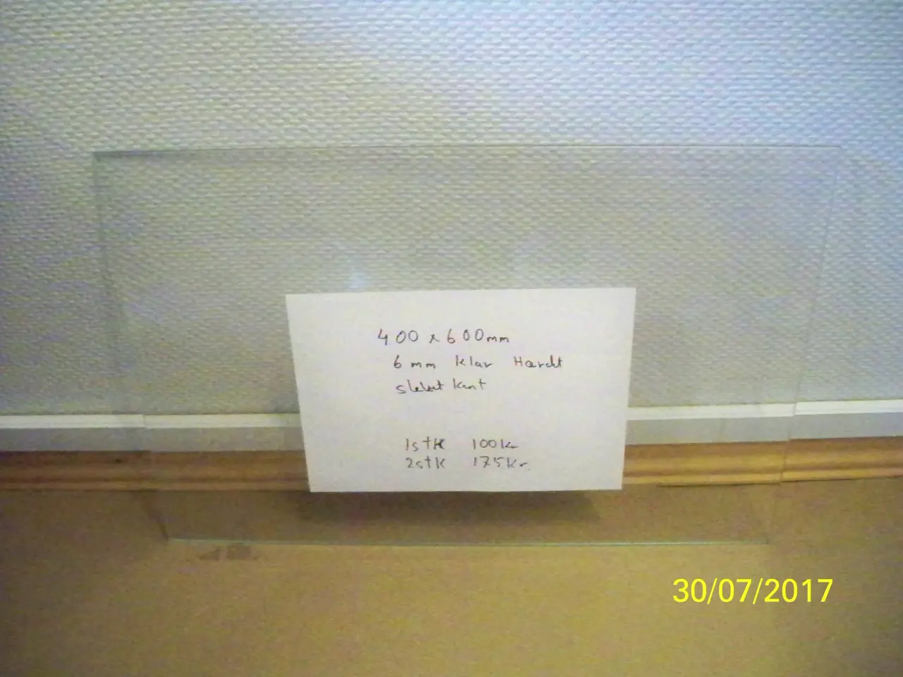 Billede 13 - Glas bordplade/Hylder