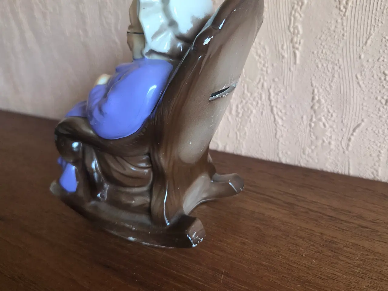 Billede 3 - Keramikfigur / Sparebøsse – Bedstemor, 14 cm