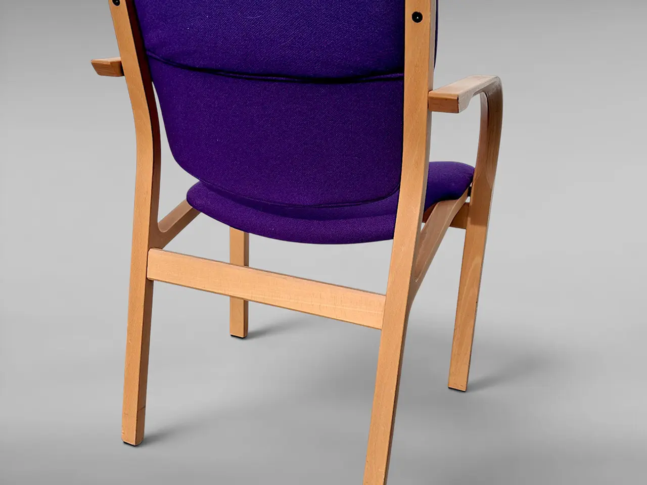 Billede 6 - 2 Four Design mødestole i blå og lilla