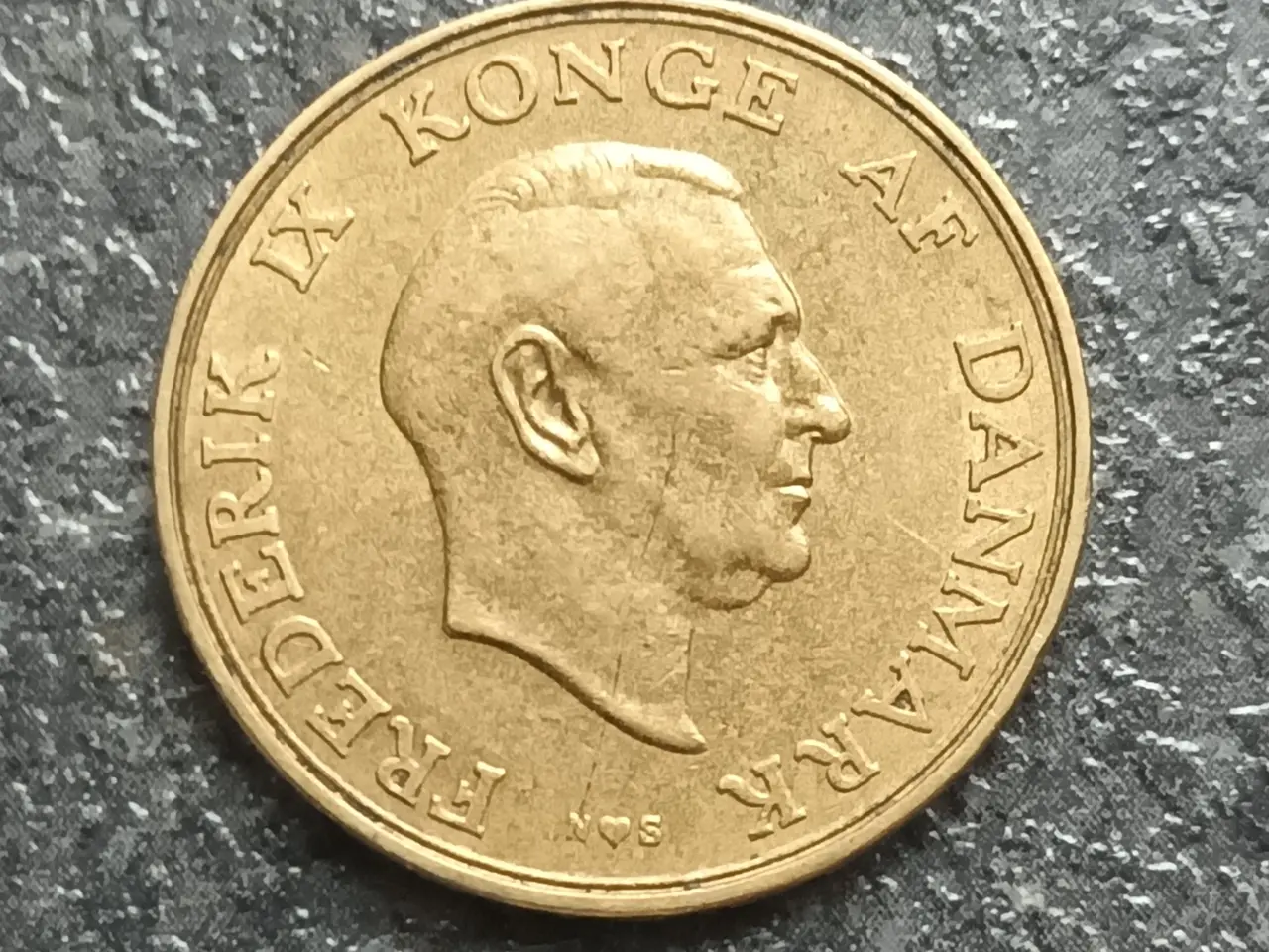 Billede 2 - 1 kr 1954 i pæn kvalitet.