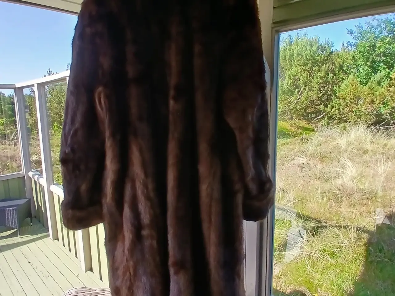 Billede 5 - Ægte minkfrakke.