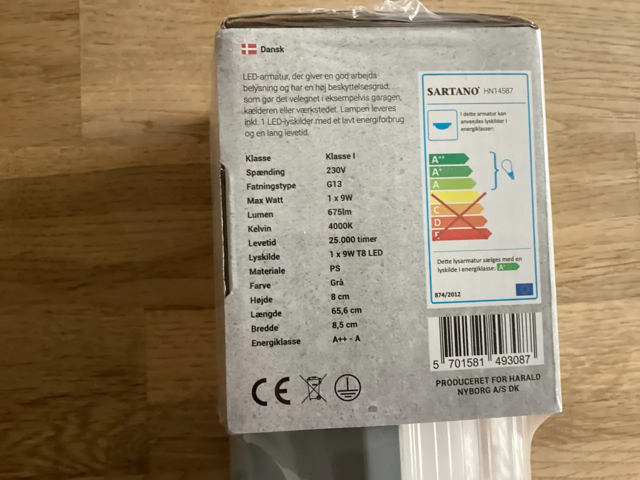 Billede 2 - Vådrumsarmatur led 9w