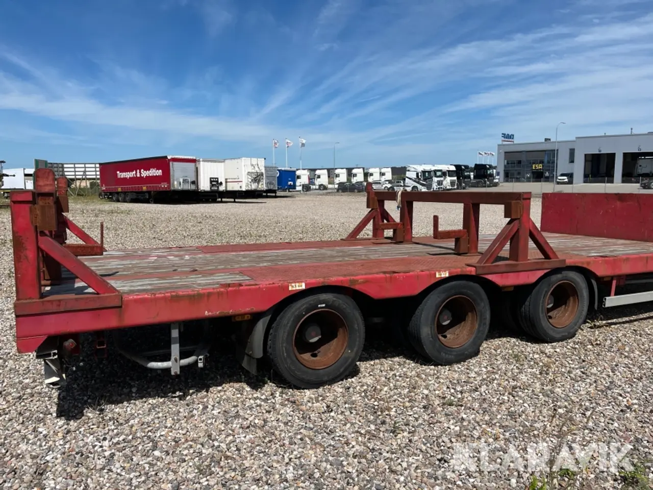 Billede 3 - Maskintrailer Trailerpartner 3-akslet
