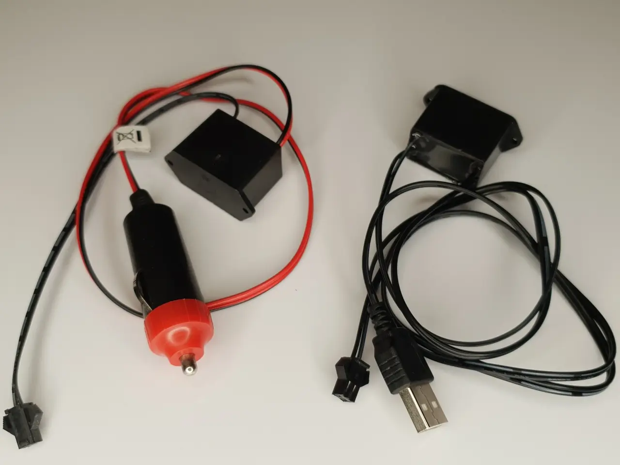 Billede 4 - NY! 5m Blå Neon + 12V Inverter med et cigaretstik