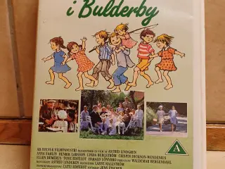 VHS Alle vi børn i Bulderby af Astrid Lindgren