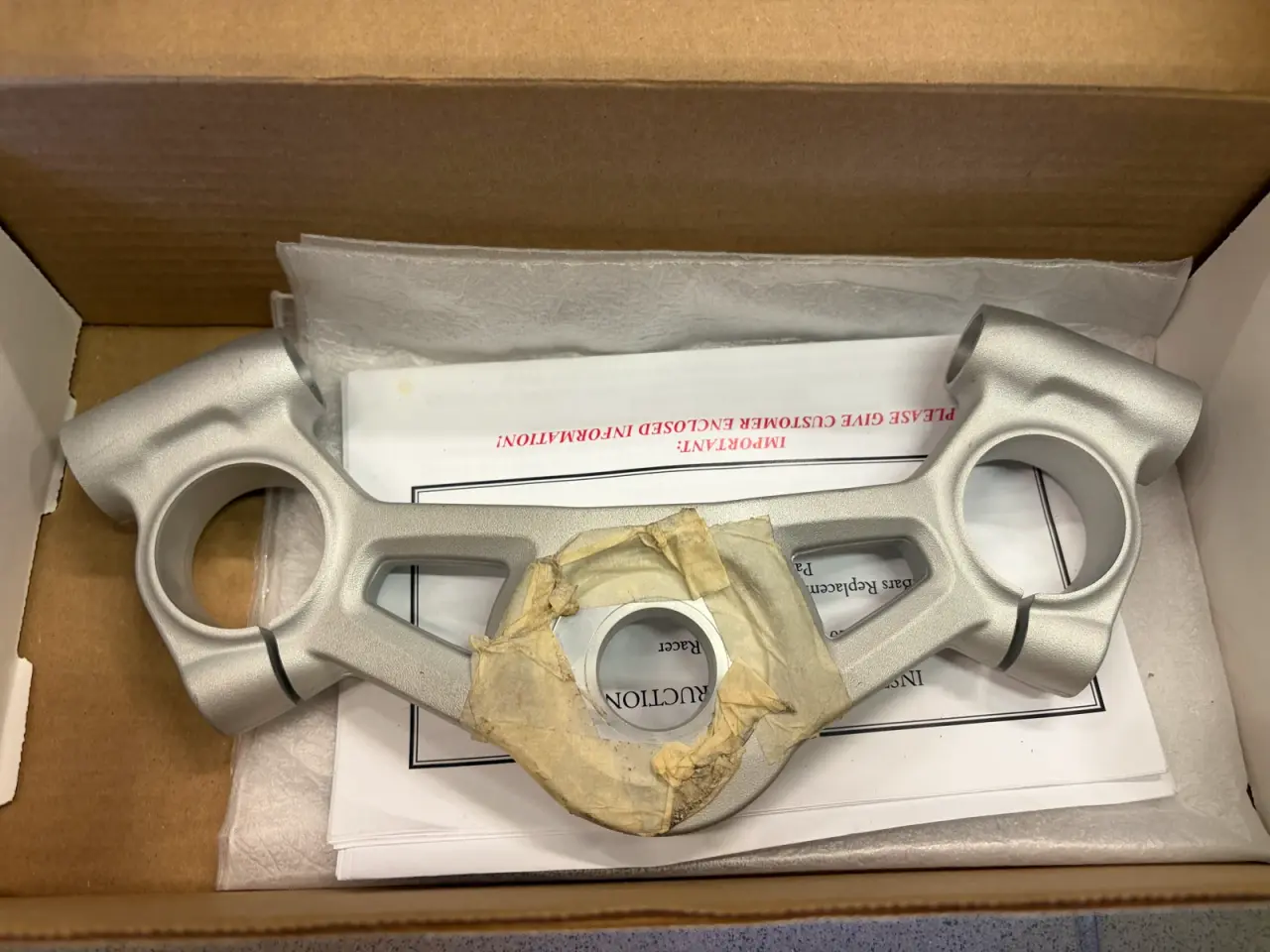 Billede 2 - Original  BMW clip-on gaffelbro **ubrugt**