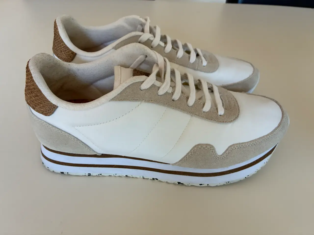Billede 3 - Wooden plateau sneakers