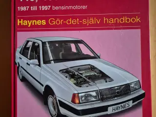 Haynes Manual Volvo 440-460 og 480.