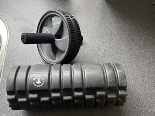 Nordic Strength foamroller + AB-hjul samlet