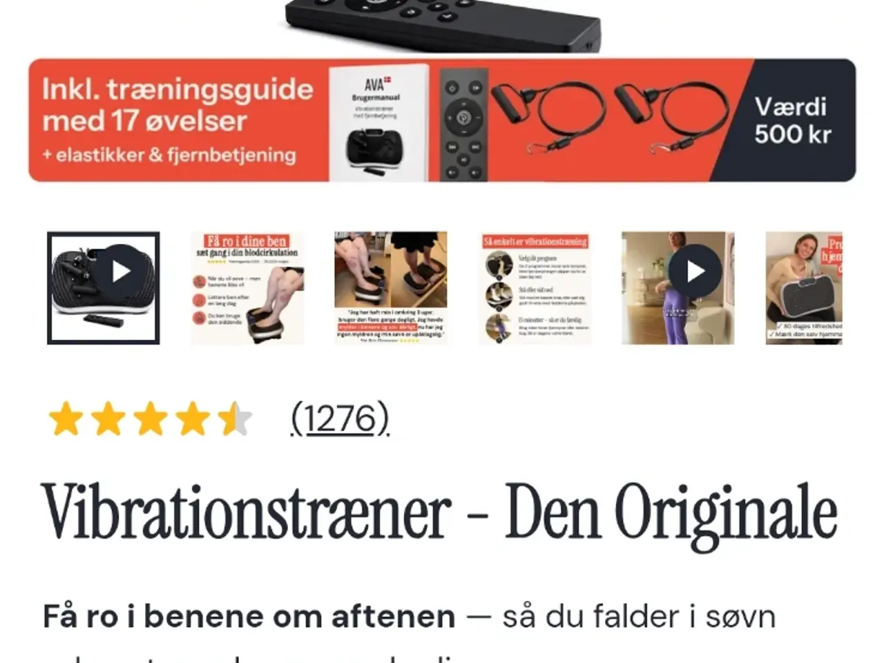 Billede 2 - Vibrationstræner fra AVA beauty