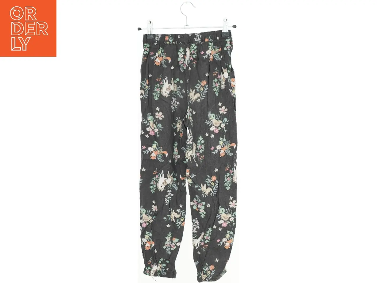 Billede 2 - Bukser med blomsterprint fra H&M (str. 134)