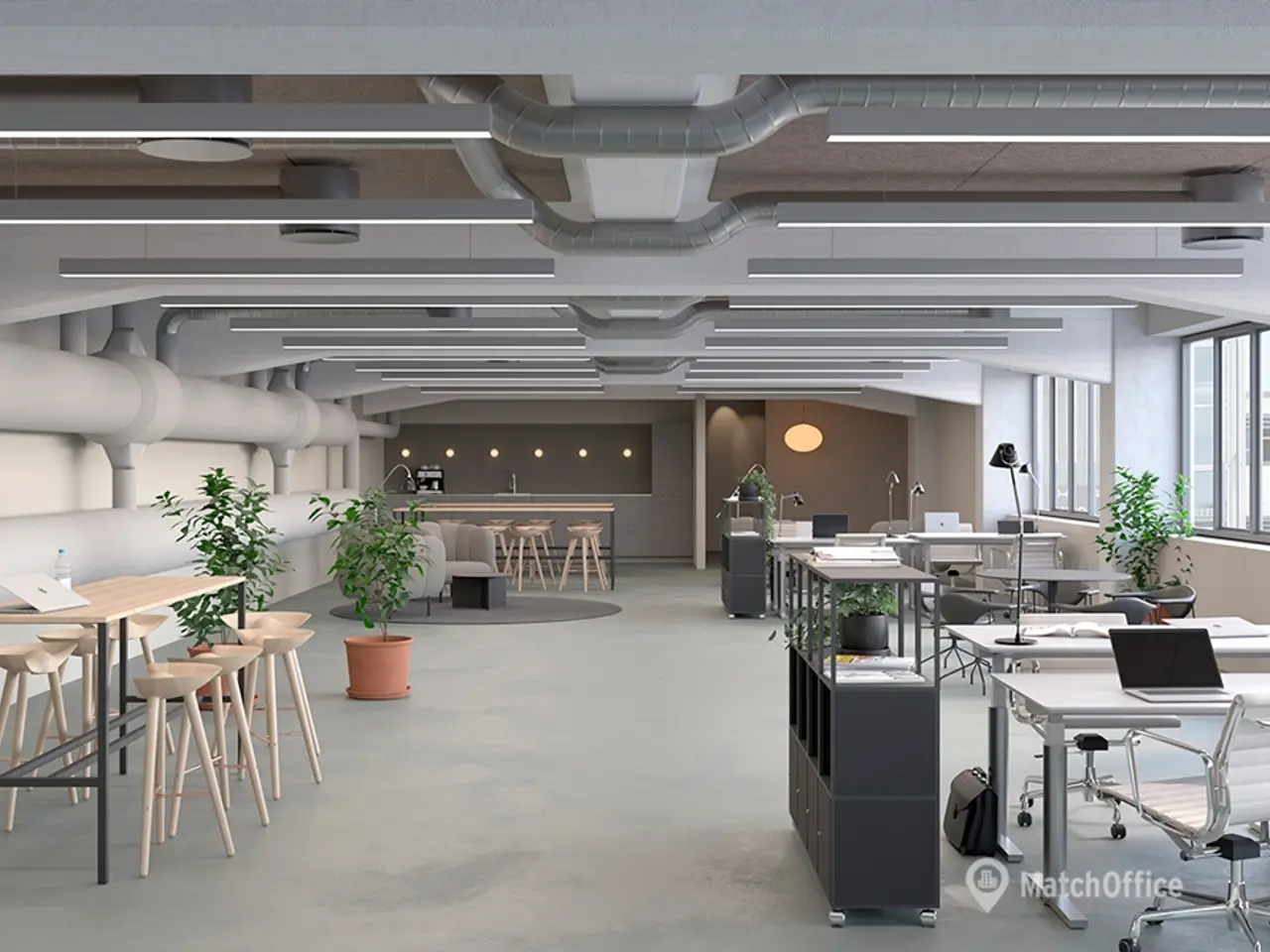 Billede 14 - Indflytningsklare kontorer i gennemrenoveret fabriksbygning