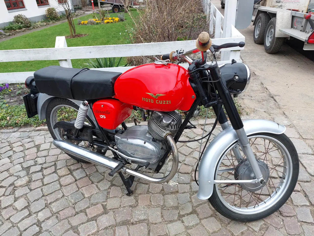 Billede 1 - Moto Guzzi 125 – årgang 1962