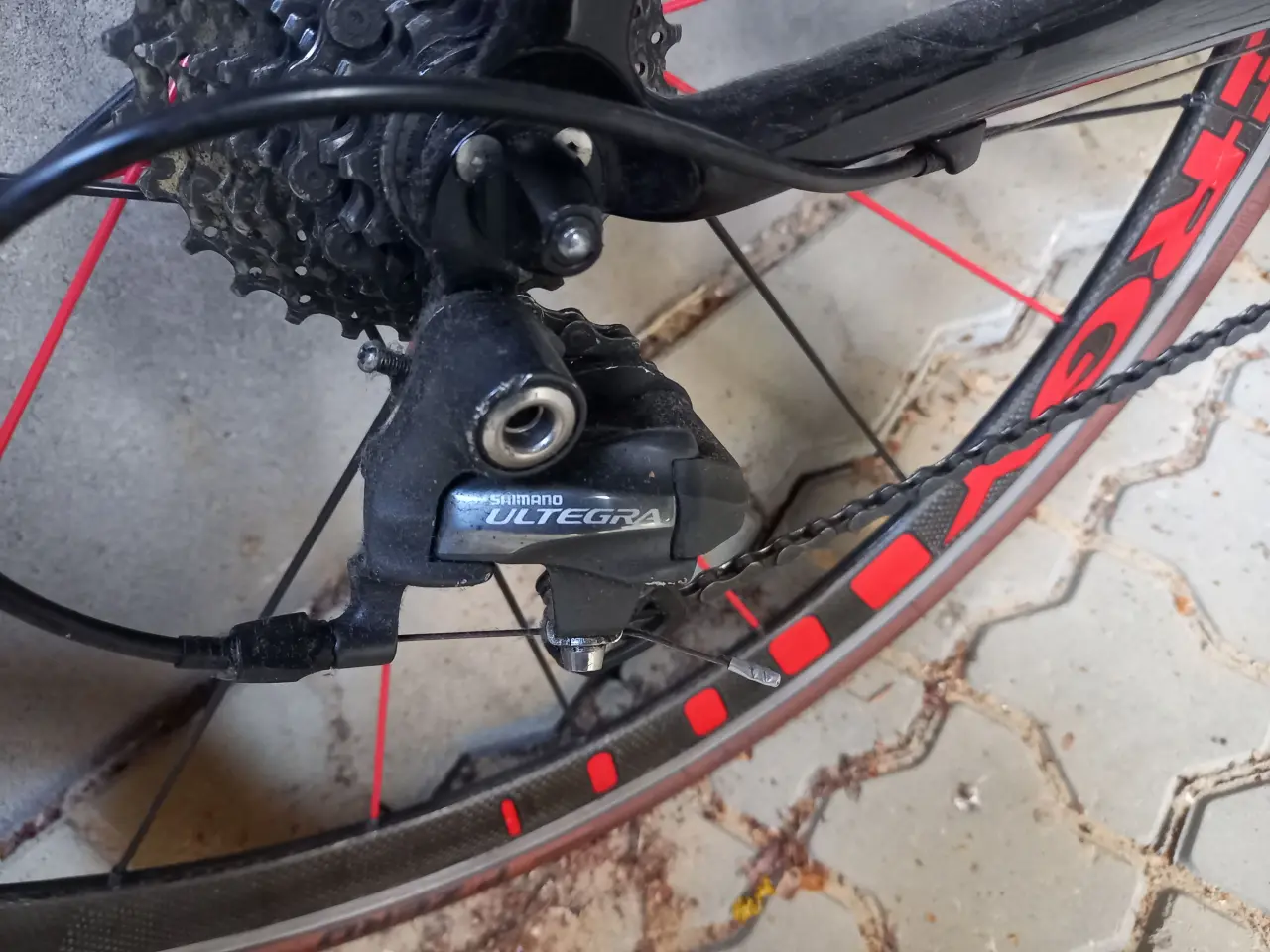 Billede 2 - Racercykel, carbon stel