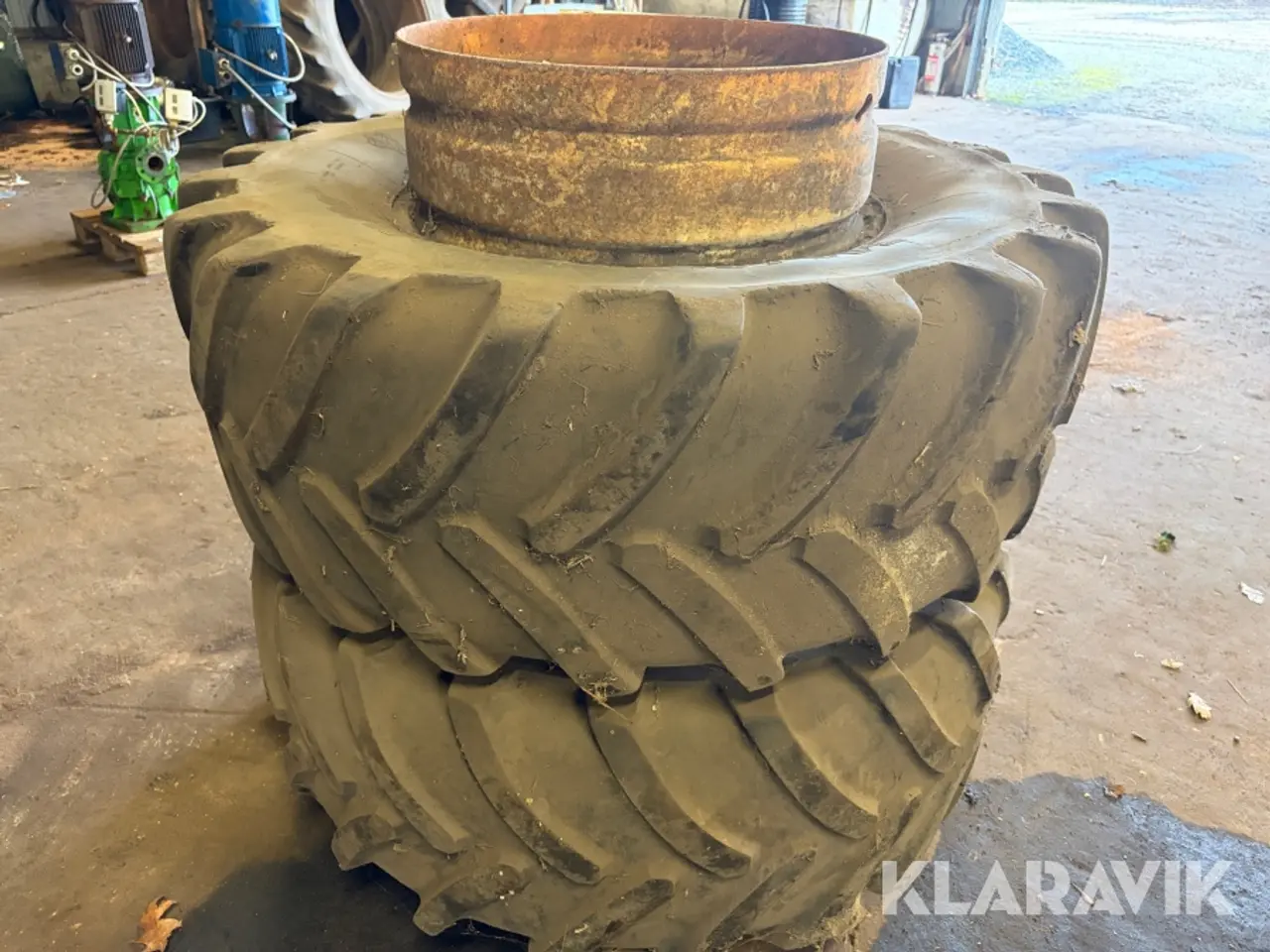 Billede 4 - Tvillingehjul Michelin 540/65 R30, 2 Styk