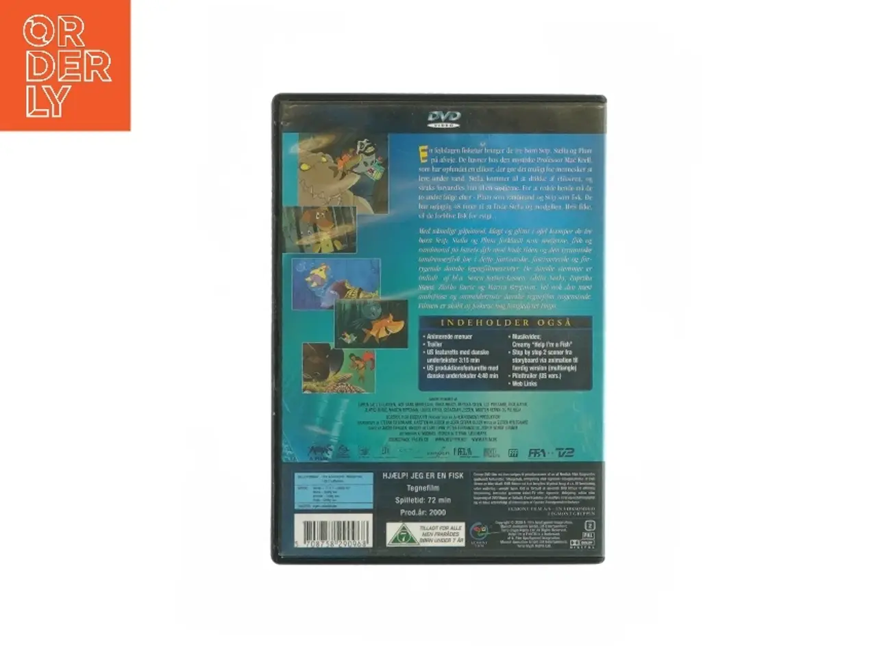 Billede 2 - Hjælp jeg er en fisk (DVD)
