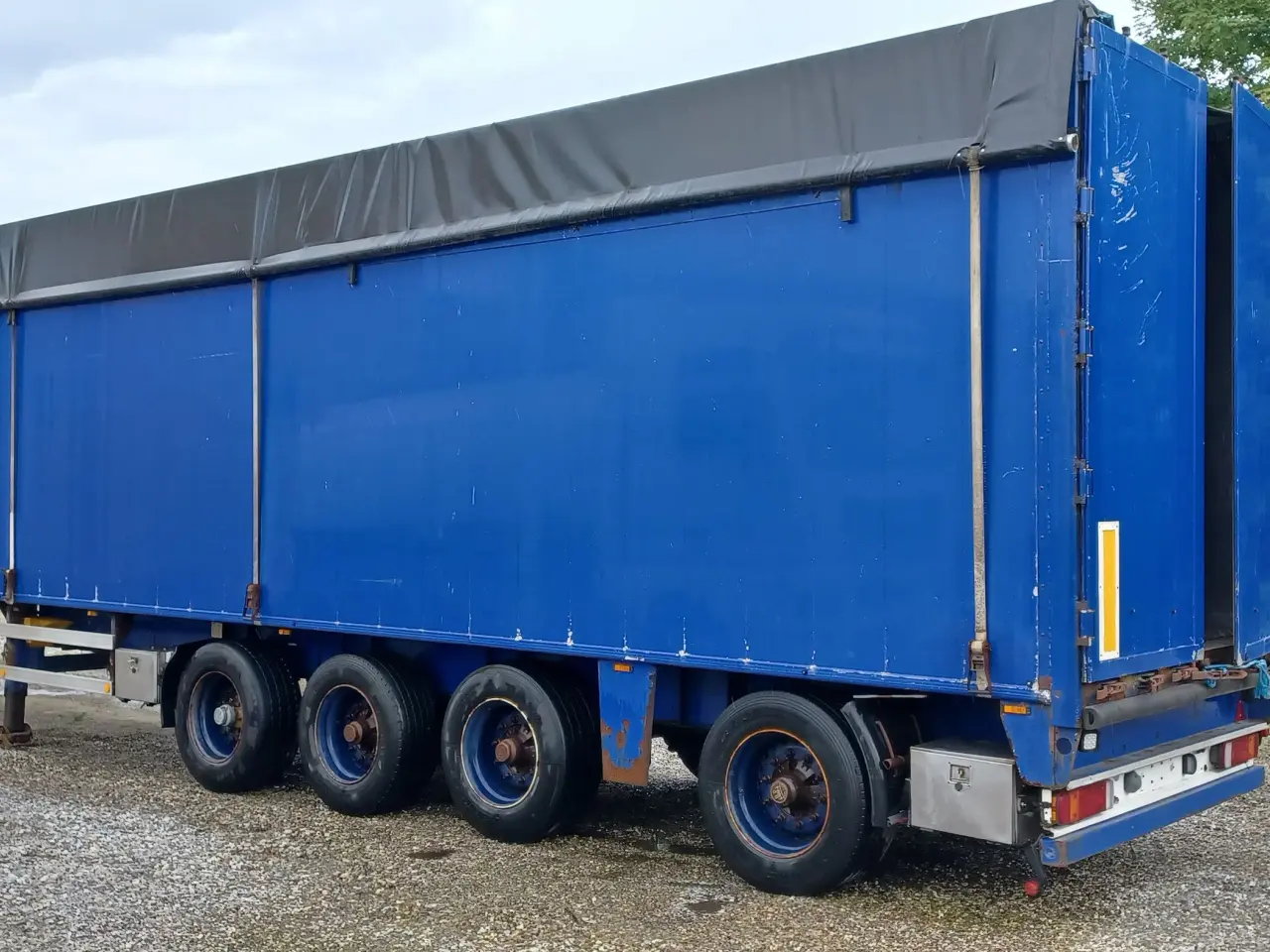 Billede 2 - Walking Floor trailer 4 akslet 92 m3