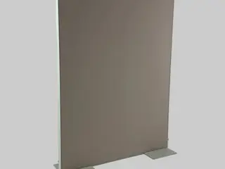 Akuart Supersonic Floor Screen – Grå 120x180cm