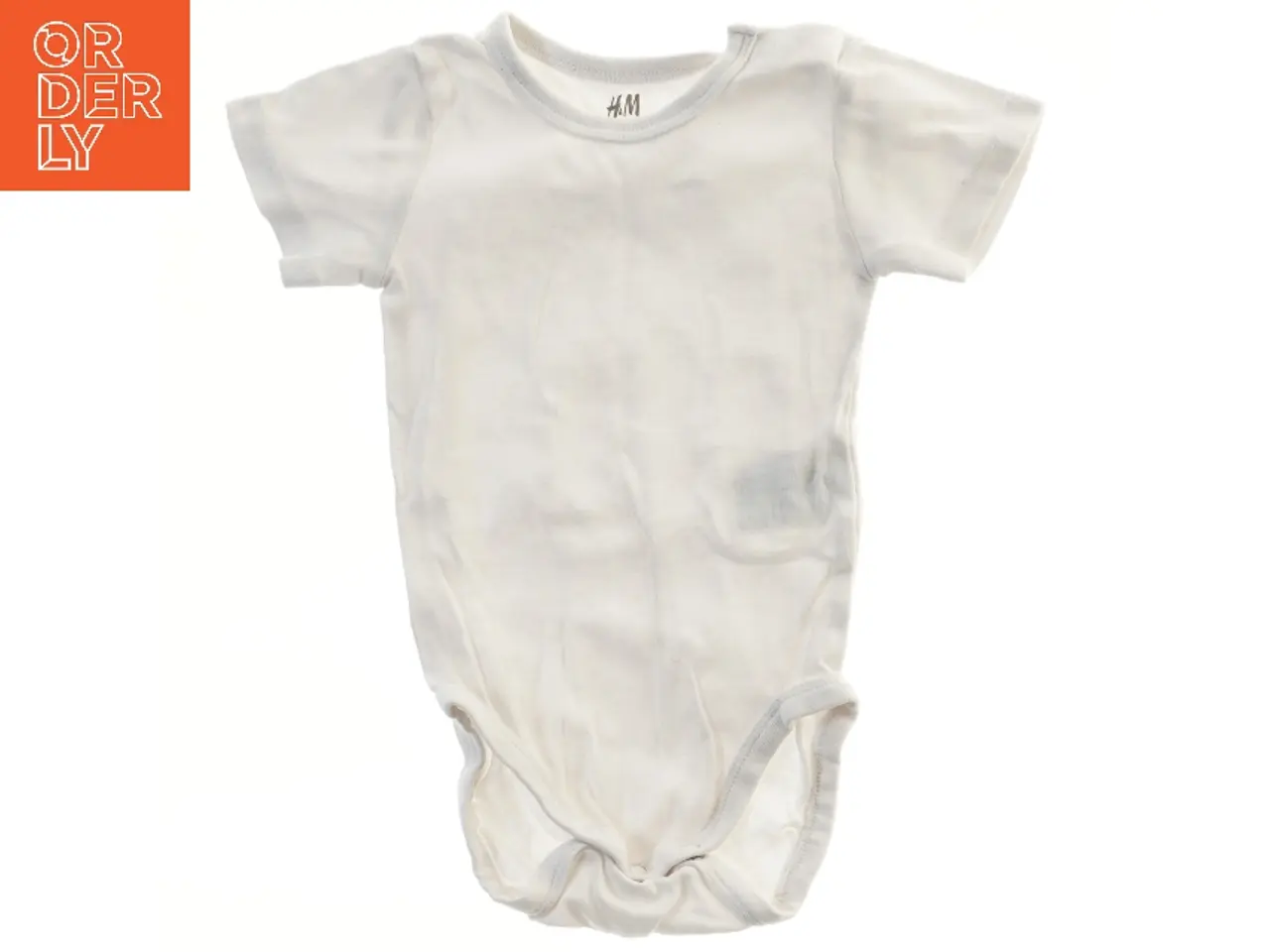 Billede 1 - Hvid bodystocking til baby fra H&M (str. 68)