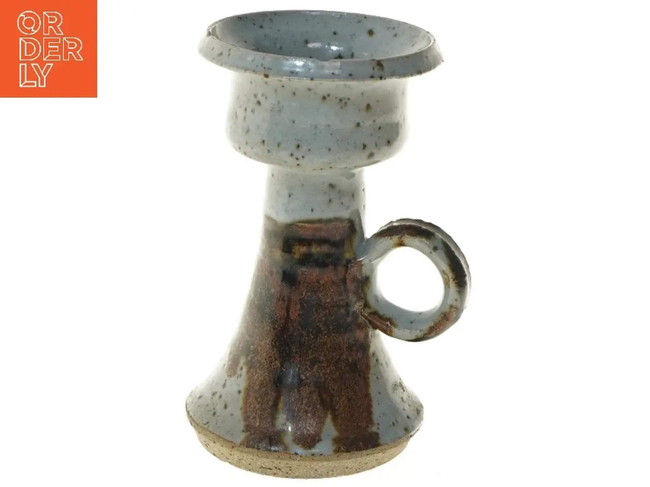 Billede 1 - Keramik lysestage (str. 19x11 cm)