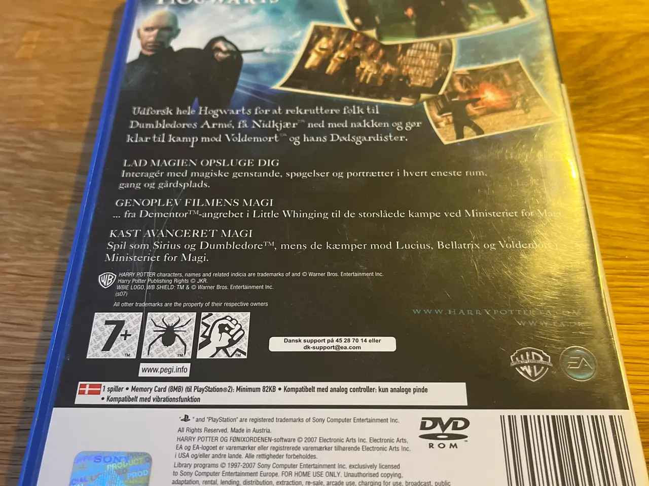Billede 2 - Ps2 dvd spil 2007 Harry Potter Og FønixOrdenen