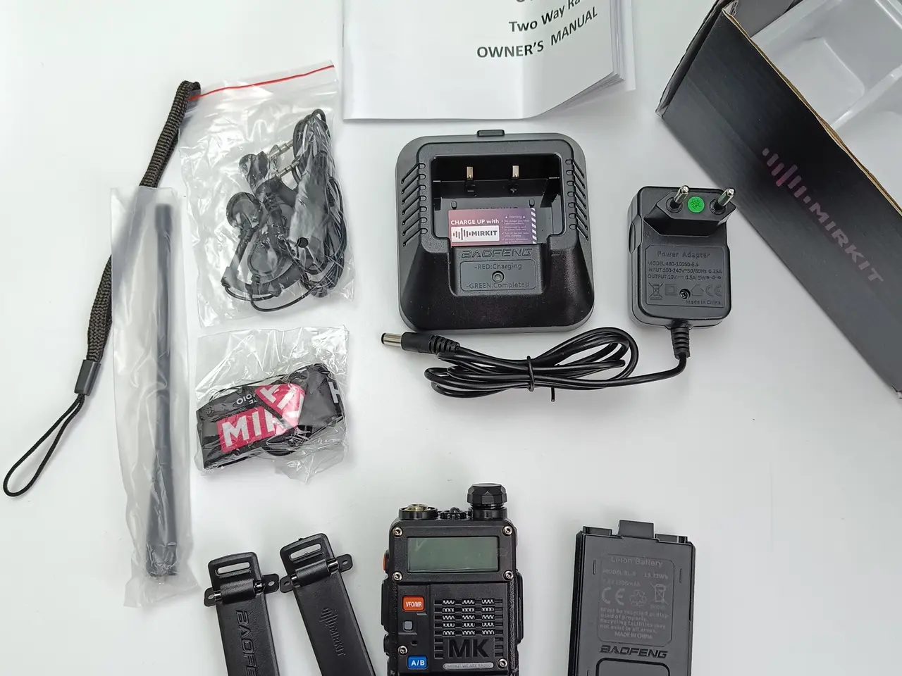 Billede 2 - NY! BaoFeng UV-5R MK5 8W MAX POWER MIRKIT EDITION
