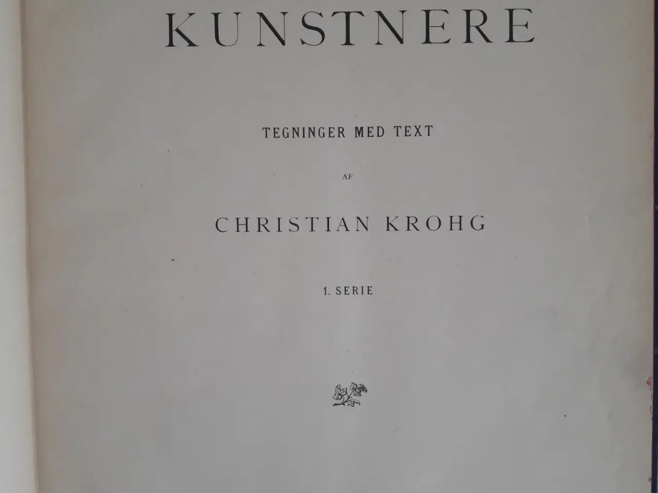Billede 3 - Christian Krohg: Kunstnere