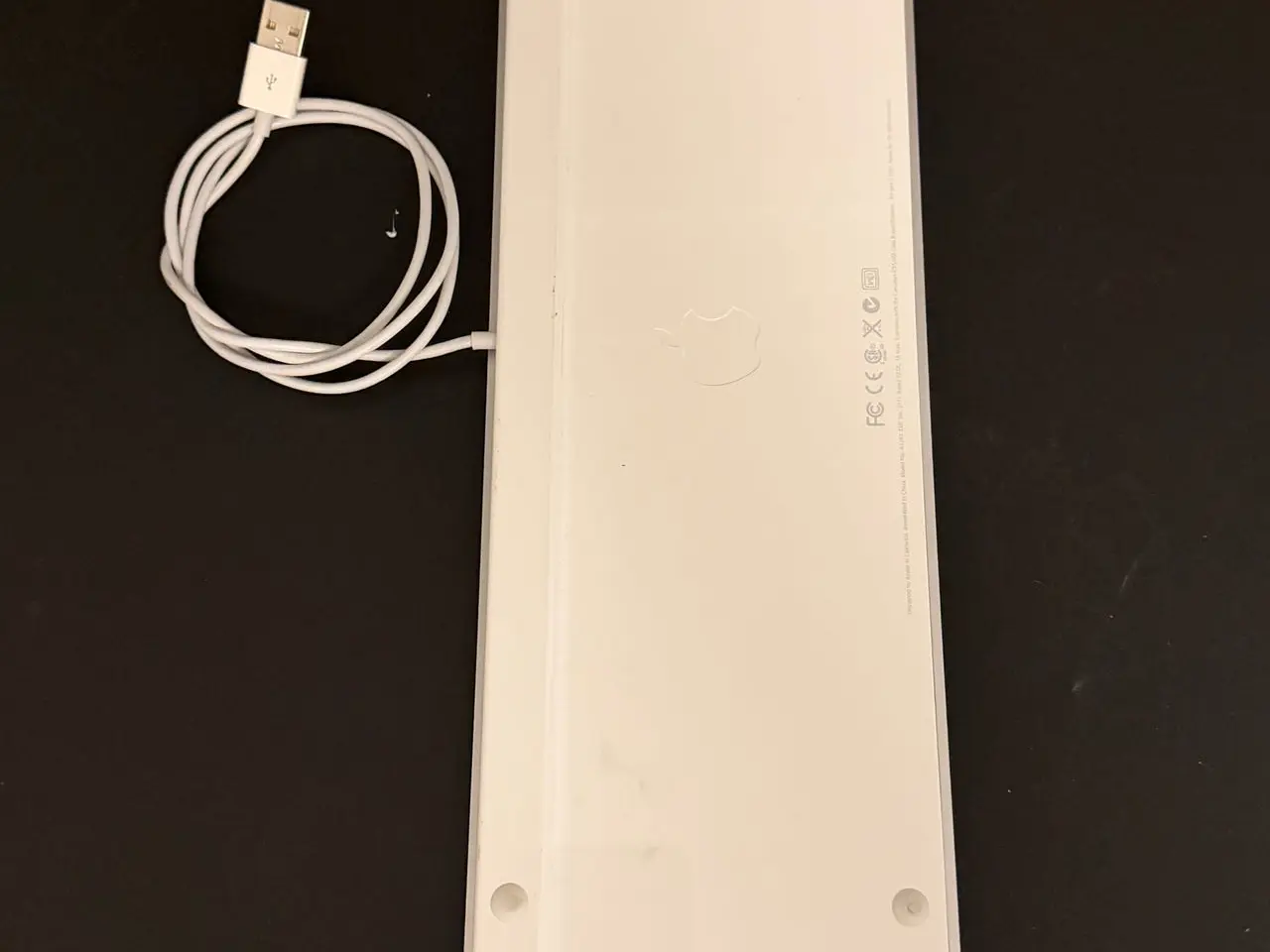 Billede 2 - Apple USB-tastatur m. numerisk, dansk – nr. 23