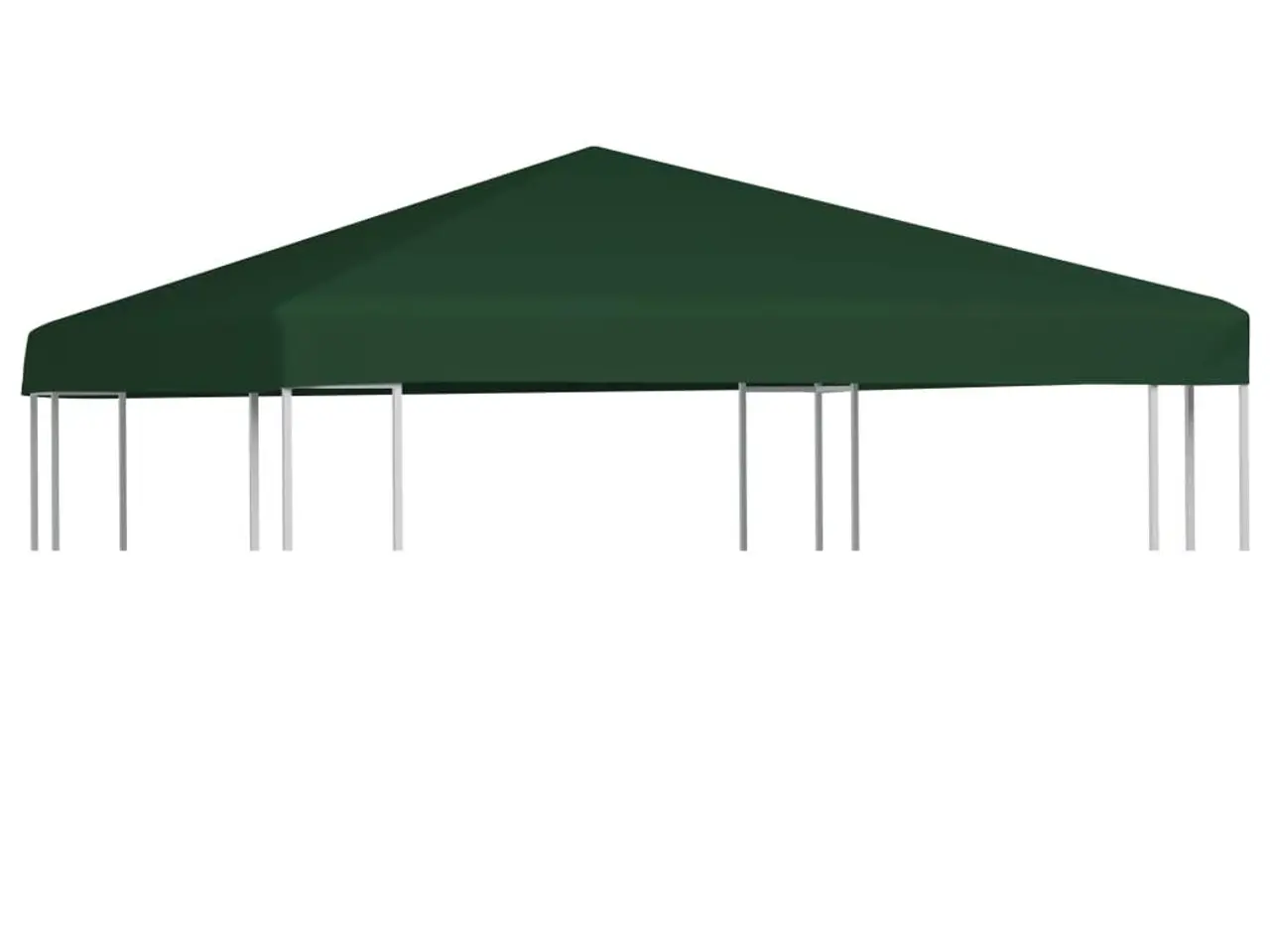 Billede 1 - Pavillontopdække 3 x 3 m 310 g/m² - grøn