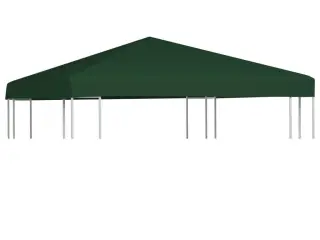 Pavillontopdække 310 g/m² 3 x 3 m grøn