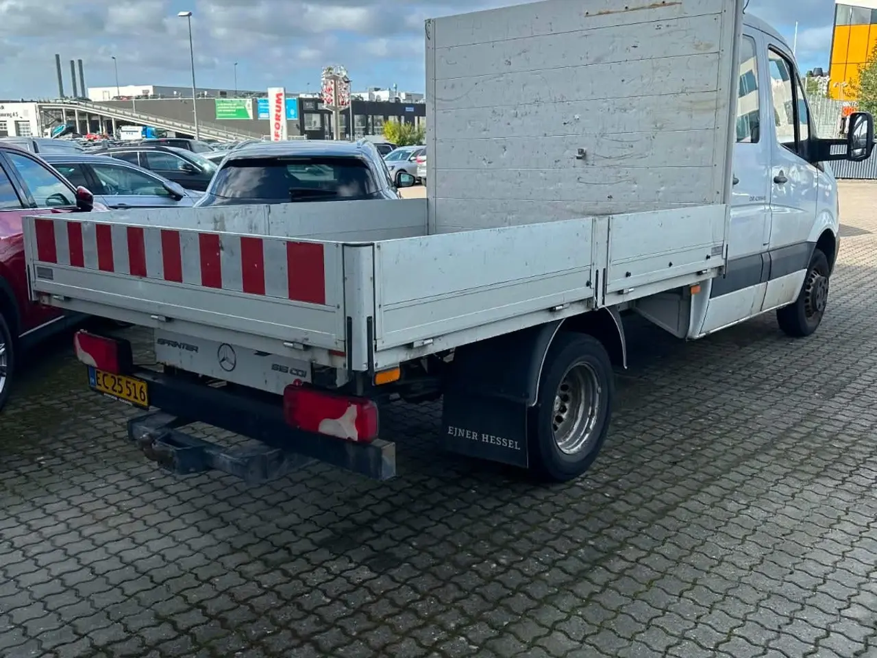 Billede 3 - Mercedes Sprinter 516 2,2 CDi R2 Mandskabsvogn m/lad