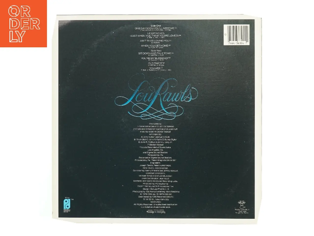 Billede 2 - Lou Rawls LP-album fra Lou Rawls (str. Ø. 30 cm)