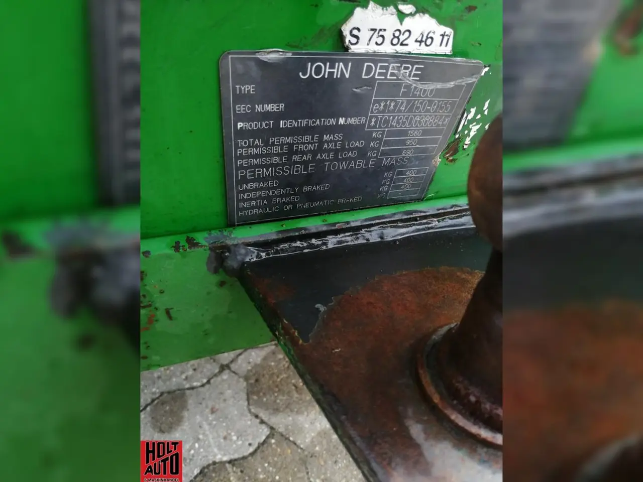 Billede 6 - John Deere F 1400