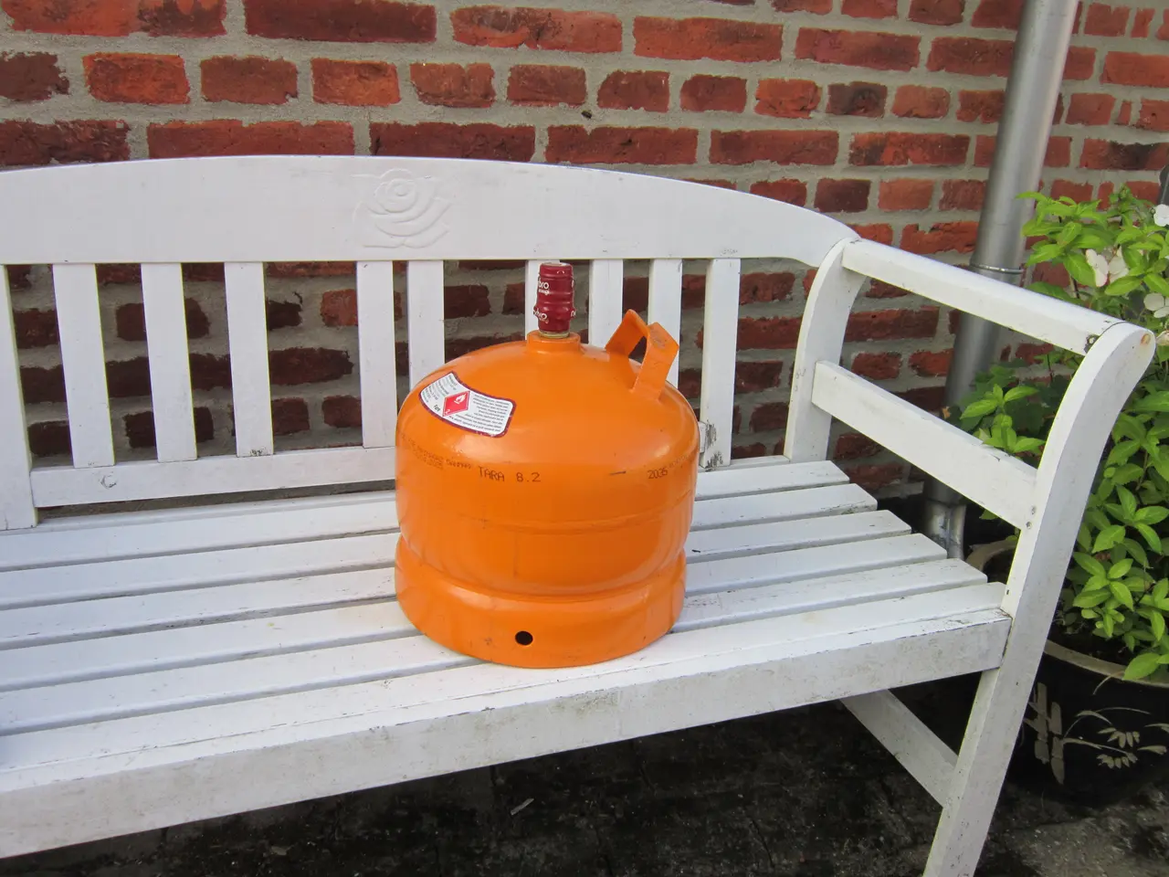 Billede 1 - 5 kg stålflaske