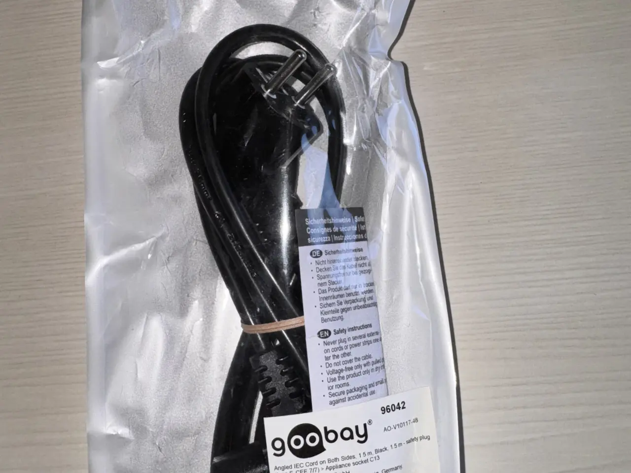 Billede 1 - Goobay kabler forbind projektor og Apple 4k