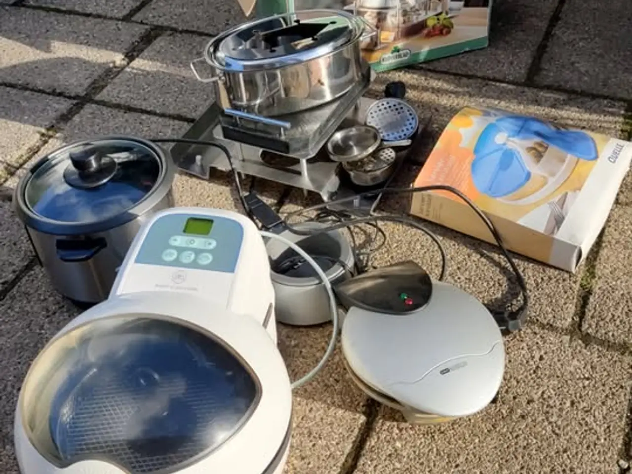 Billede 1 - Airfryer + Motionscykel