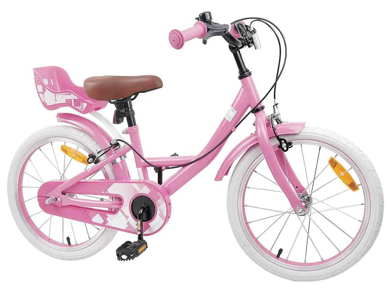 Billede 2 - Børnecykel 18 tommer til 5-7 år gammel Lys pink