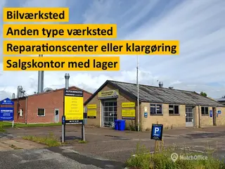 Autoværksted - Bilforhandler - Handelsvirksomhed - Lager - Produktion - 18 P-pladser - 218 m2 - Stærk synlighed - Centralt i Aalborg
