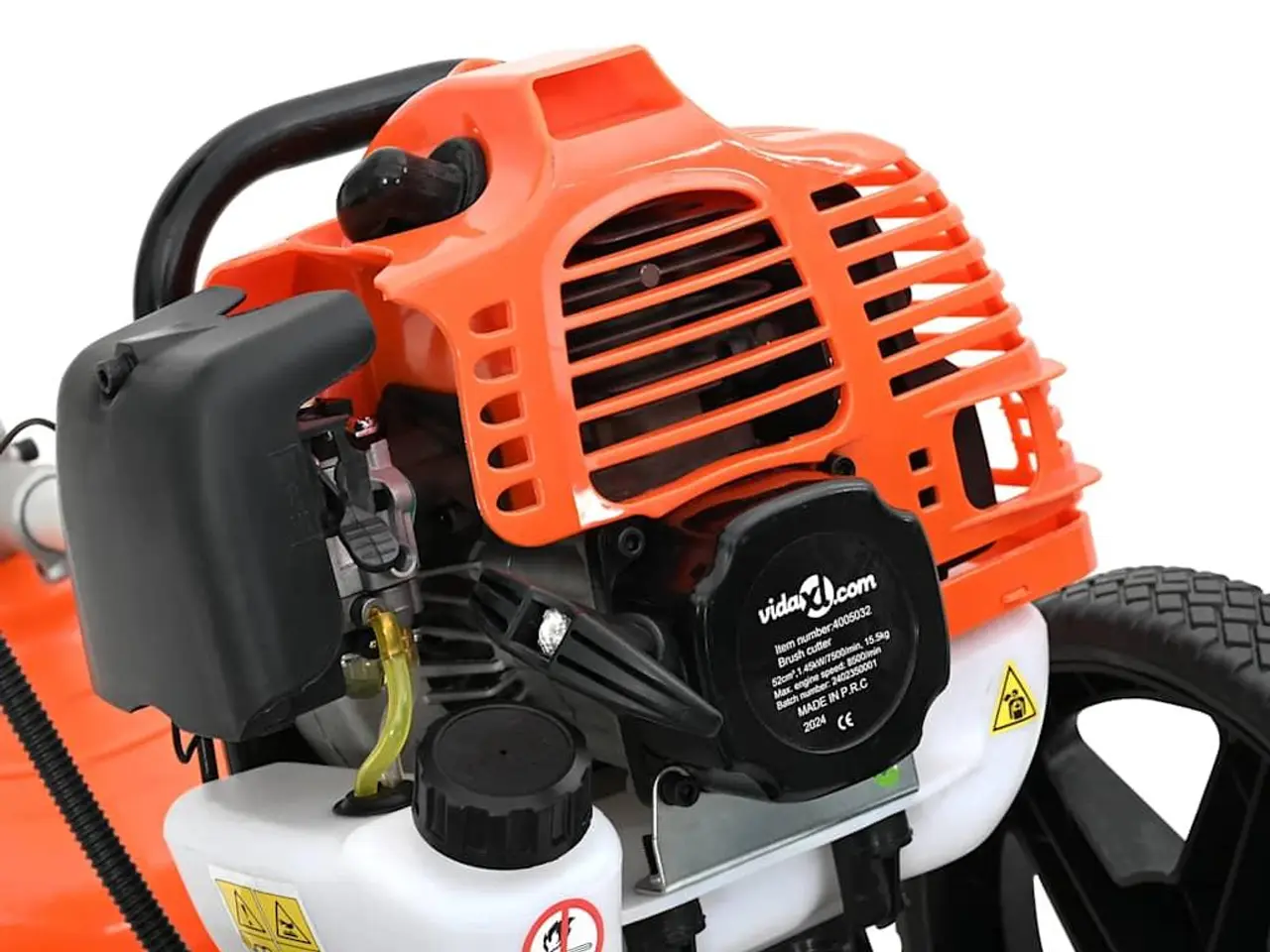 Billede 7 - Buskrydder med hjul 52 cc 1,45 kW orange