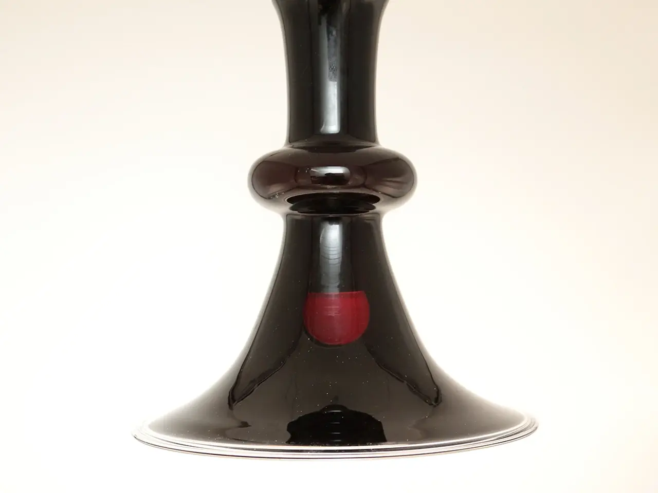 Billede 1 - Holmegaard Etude pendel Ø27 aubergine glas