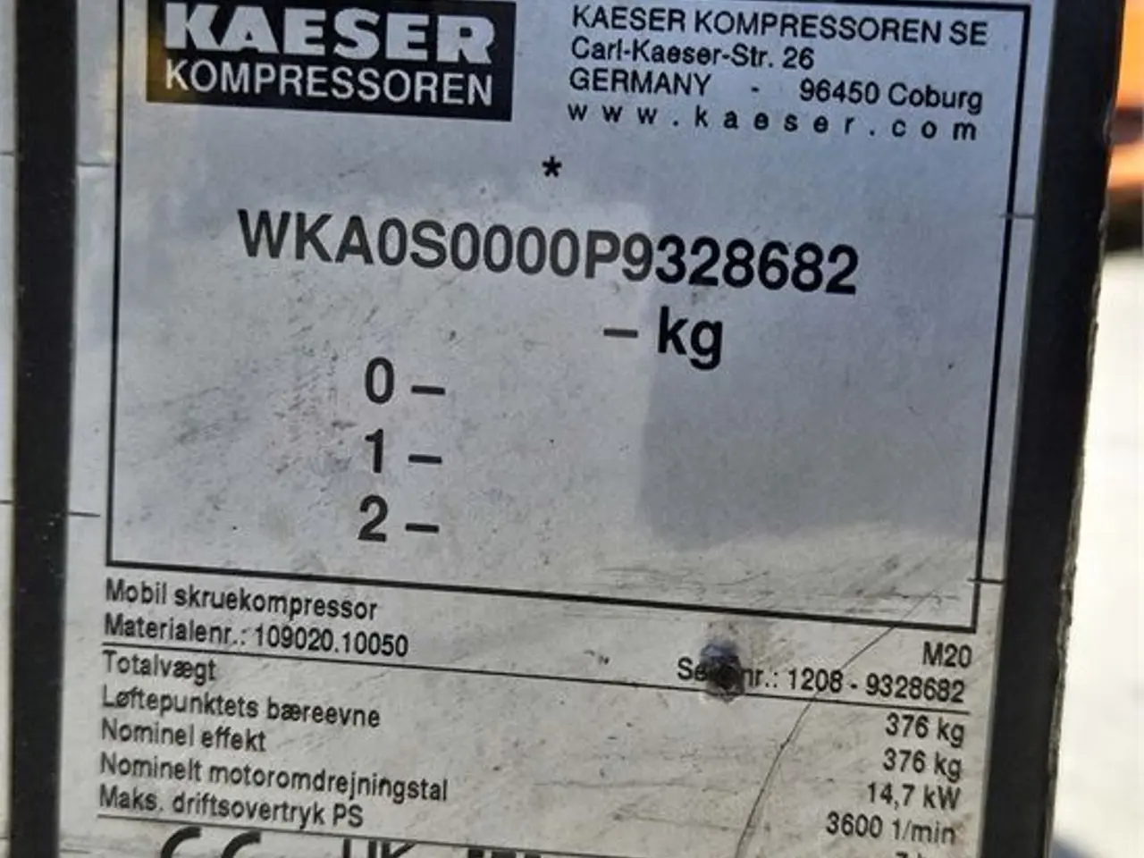 Billede 14 - KAESER M20 - 2,0 m³/min – 7 bar