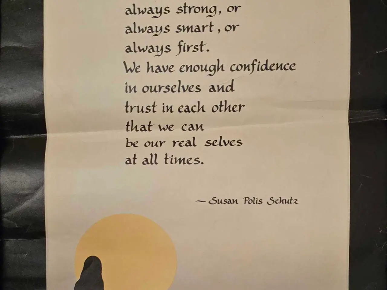 Billede 1 - Plakat med poesi af Susan Polis Schutz