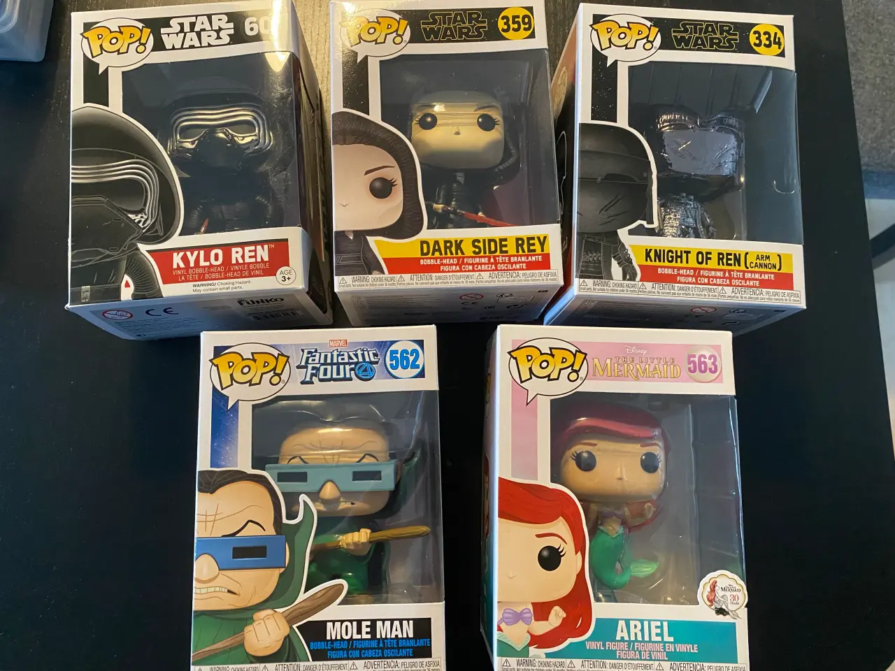 Billede 1 - Funko pop, Star Wars, fantastic four, ariel